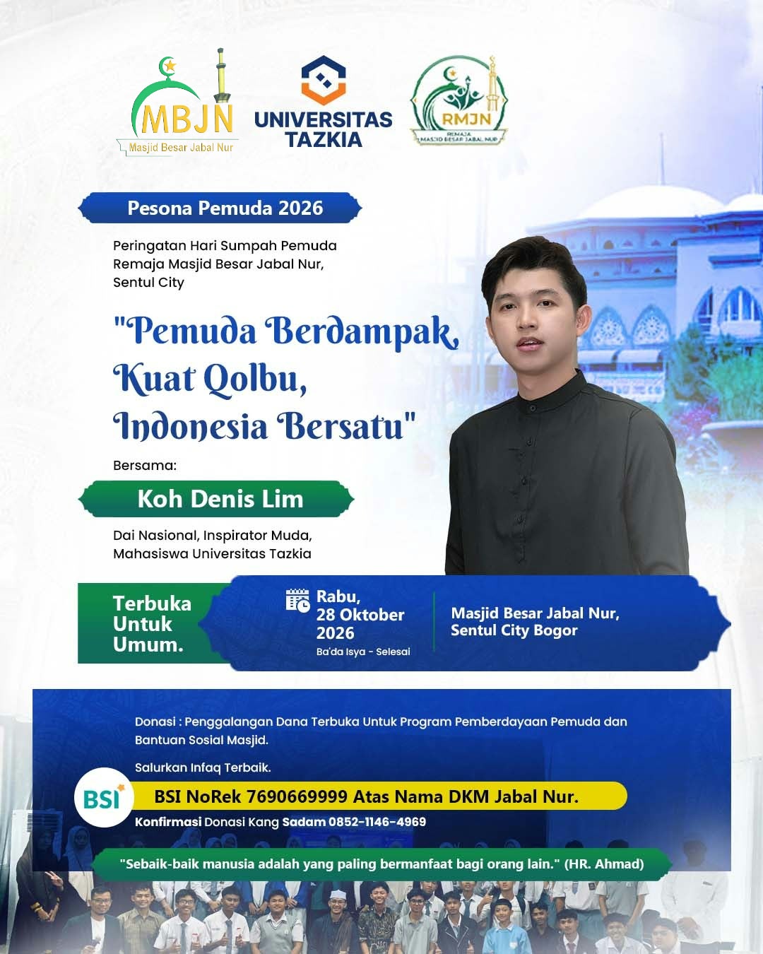 KAJIAN INSPIRATIF BERSAMA: KOH DENIS LIM